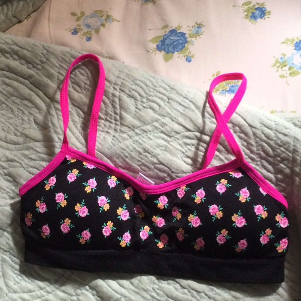 NWOT Floral Bralette